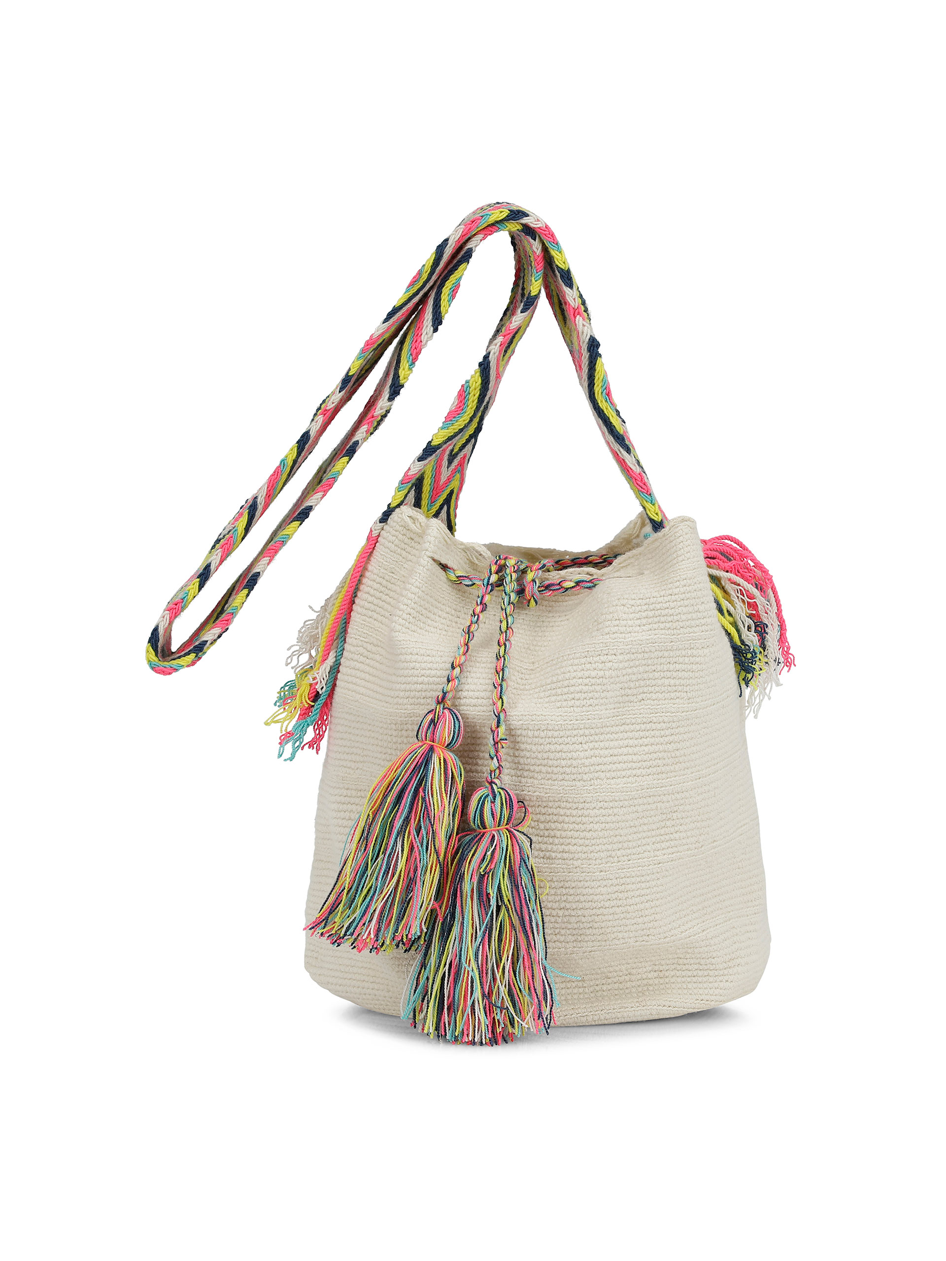 White Ethnic Mochila – Cangy Playa